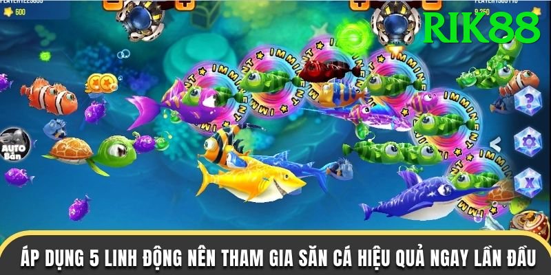 Game Bắn Cá Đổi Thưởng - Trải nghiệm tuyệt vời - Hiệu ứng đặc biệt